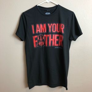 Disney Star Wars Darth Vader Black Men's T-Shirt